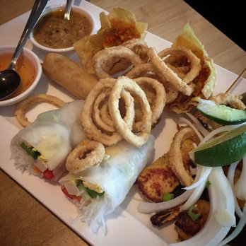 Thai Orchid Restaurant - House Appetizer Platter - Thai Near Me - Pickering, Ontario