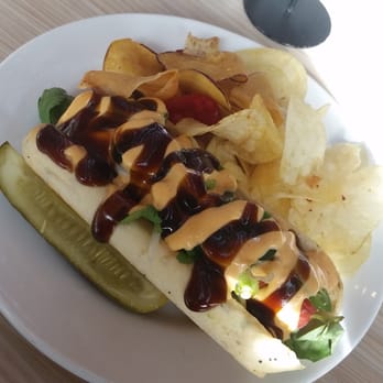 Eleven - The Pho Dog, and probably the best hot dog I've ever had. - New American Near Me - Bentonville, Arkansas