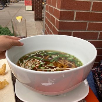 TAKA - JUMBO Udon noodle soup (hand for perspective) - Japanese Near Me - Asbury Park, New Jersey