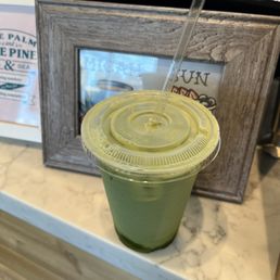 Honey rose matcha