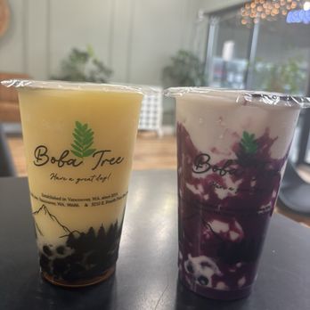 Boba Tree - Salmon Creek - Mango boba and Ube milk boba - Bubble Tea Near Me - Vancouver, Washington Boba Tree - Salmon Creek - Mango boba and Ube milk boba - Bubble Tea Near Me - Vancouver, Washington