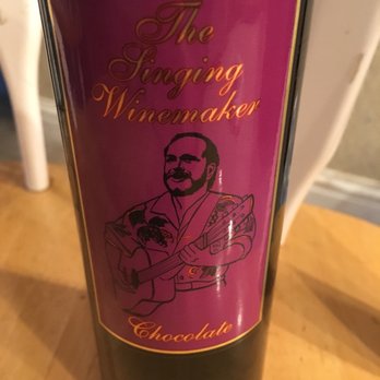 The Singing Winemaker - It's like drinking smooth liquid chocolate! Deeeeelicious for dessert. - Wineries Near Me - Livermore, California The Singing Winemaker - It's like drinking smooth liquid chocolate! Deeeeelicious for dessert. - Wineries Near Me - Livermore, California
