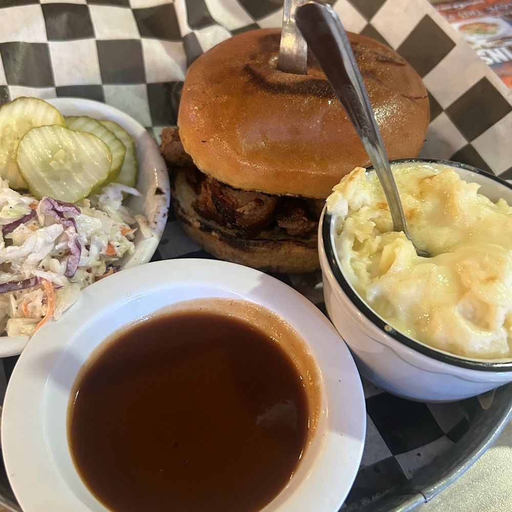 Jasper's Barbeque - Brisket sandwich - Barbeque Near Me - Big Bear Lake, California Jasper's Barbeque - Brisket sandwich - Barbeque Near Me - Big Bear Lake, California