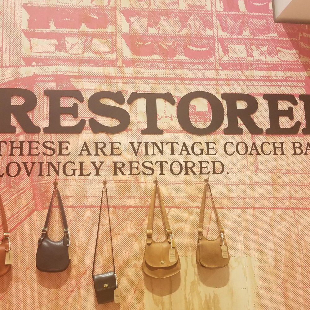 Coach - Coach "Restored" Exhibit - Leather Goods Near Me - New York, New York Coach - Coach "Restored" Exhibit - Leather Goods Near Me - New York, New York