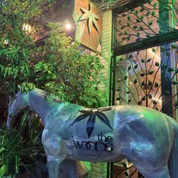 Exterior outside entrance of The Woods - West Hollywood, California Exterior outside entrance of The Woods - West Hollywood, California