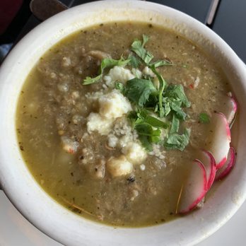 Hearth Artisan Pizza - Green Posole - Pizza Near Me - Anchorage, Alaska