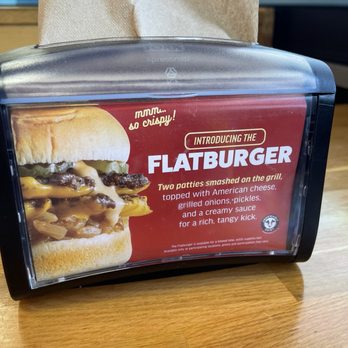 Fatburger - They have a smashed two patty flatburger now! - Fast Food Near Me - Buena Park, California