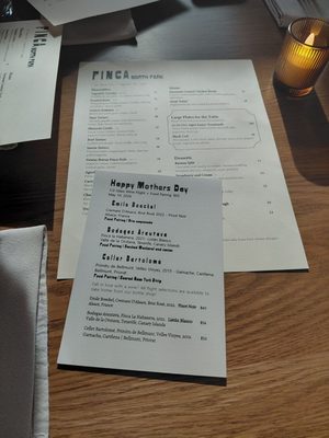 Menu photo 3 Finca San Diego, CA
