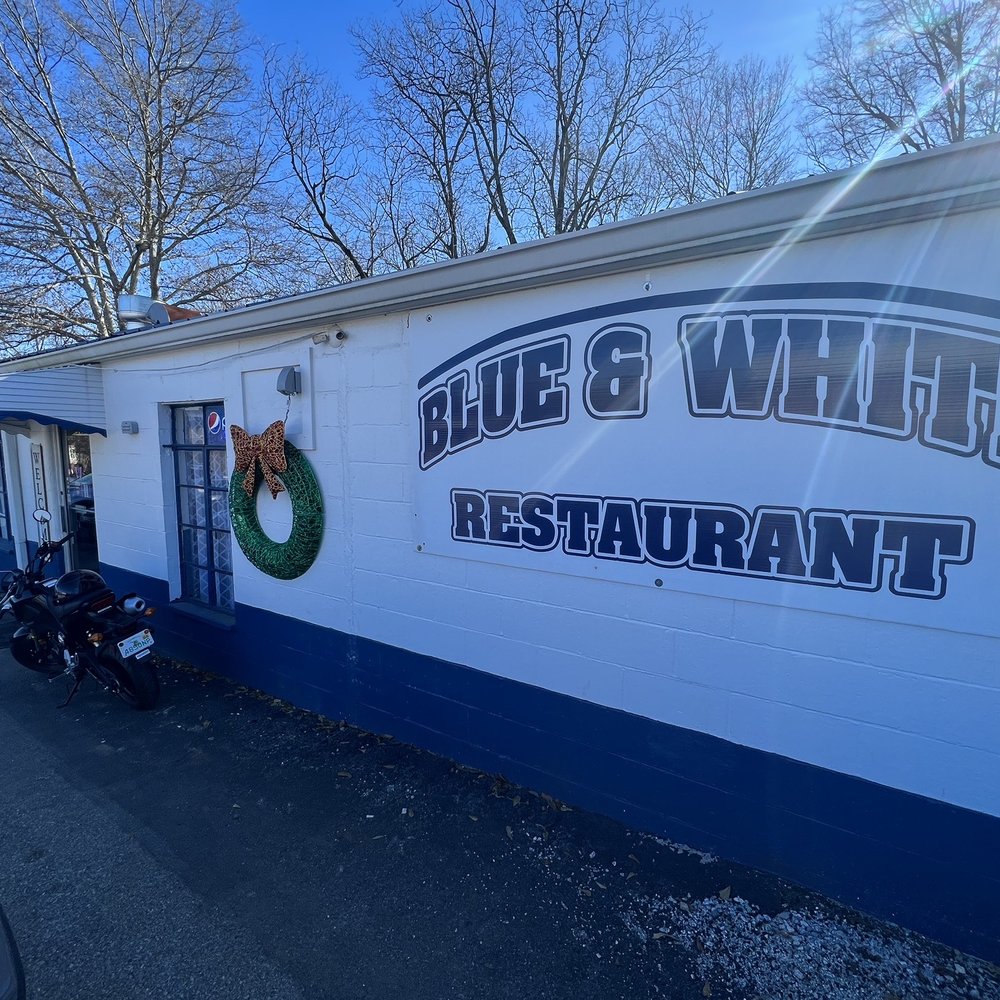 Blue & White - The front of the restaurant - Burgers Near Me - Ashland, Alabama Blue & White - The front of the restaurant - Burgers Near Me - Ashland, Alabama