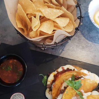 Don Orange - Chips & salsa; cheese birria tacos - Cocktail Bars Near Me - Redlands, California Don Orange - Chips & salsa; cheese birria tacos - Cocktail Bars Near Me - Redlands, California
