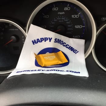 Berkeley Smog Test Only Center - Thank you guys! You made my great experience sweet! - Smog Check Stations Near Me - Berkeley, California Berkeley Smog Test Only Center - Thank you guys! You made my great experience sweet! - Smog Check Stations Near Me - Berkeley, California