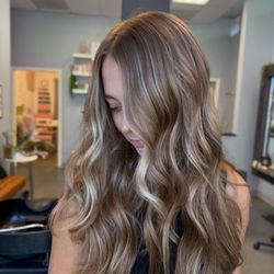 Luxe Salon & Lash Bar - Chai Latte Blonde {Hair by Shelby}