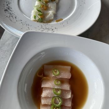 Sushi Roku - Fluke Kumquat, Hamachi Serrano - Japanese Near Me - Palo Alto, California