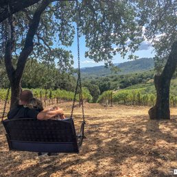 The most amazing views are up at Buehler winery!