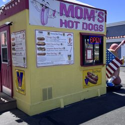Mom's Hot Dogs - Mom's Hot Dog stand