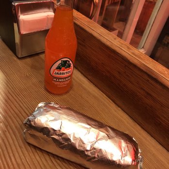 Gordo Taqueria - Super Chicken Burrito w/ Mandarin Jarritos! - Mexican Near Me - Berkeley, California