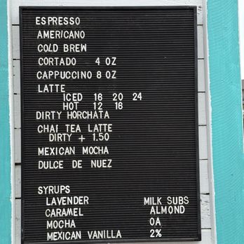 Southbound Coffee - Menu - Coffee & Tea Near Me - San Antonio, Texas Southbound Coffee - Menu - Coffee & Tea Near Me - San Antonio, Texas