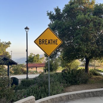 Deukmejian Wilderness Park - funny Breathe sign - Hiking Near Me - Glendale, California Deukmejian Wilderness Park - funny Breathe sign - Hiking Near Me - Glendale, California