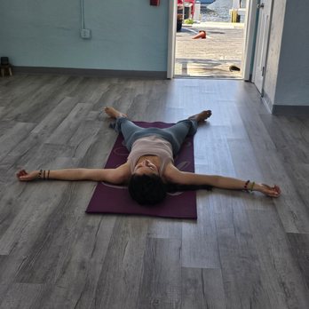 Yoga Now - Aaahhh Savasana! Enjoy a softer and slower verison of our All-Levels flow with a GENTLE FLOW with Julia, Sundays @ 5:30 & Wednesdays at 8AM - Yoga Near Me - Pompano Beach, Florida