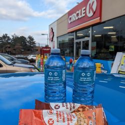 Circle K - Water and peanuts