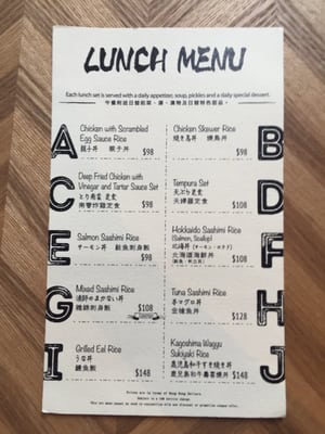 Menu photo 2 Firebird Hong Kong, HK Menu photo 2 Firebird Hong Kong, HK