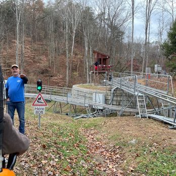 Rocky Top Mountain Coaster - The ride - Amusement Parks Near Me - Pigeon Forge, Tennessee