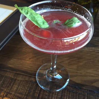 Powder - Basil pomegranate martini - New American Near Me - Park City, Utah Powder - Basil pomegranate martini - New American Near Me - Park City, Utah