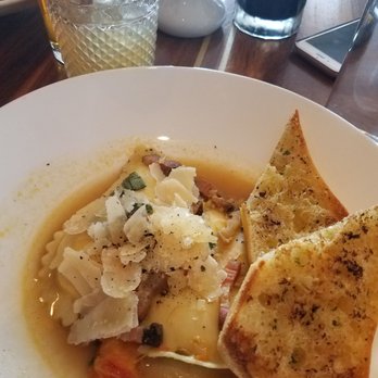 Spoke & Steele - Ravioli and Amaretto sour - American Near Me - Indianapolis, Indiana Spoke & Steele - Ravioli and Amaretto sour - American Near Me - Indianapolis, Indiana