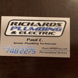 Richard’s Plumbing & Electric