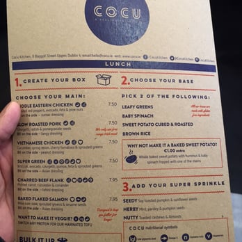 Cocu - Gluten-Free Near Me - Ballsbridge, D