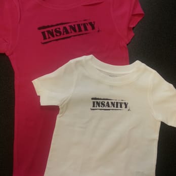 Big Frog Custom T-Shirts & More - My little guy and I will be wearing our matching Insanity shirts! Love them! - Screen Printing/T-Shirt Printing Near Me - Winter Park, Florida Big Frog Custom T-Shirts & More - My little guy and I will be wearing our matching Insanity shirts! Love them! - Screen Printing/T-Shirt Printing Near Me - Winter Park, Florida