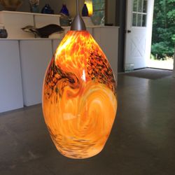 Hoogs and Crawford Glass - Pendant light