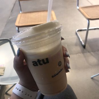 Atulea - black tea with cheese foam - Bubble Tea Near Me - Seattle, Washington