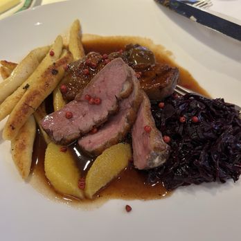 Die Ecke - Duck breast with schupfnudeln - Specialty Food Near Me - Augsburg, BY Die Ecke - Duck breast with schupfnudeln - Specialty Food Near Me - Augsburg, BY