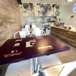 Acai Republic - The left side of the ordering area