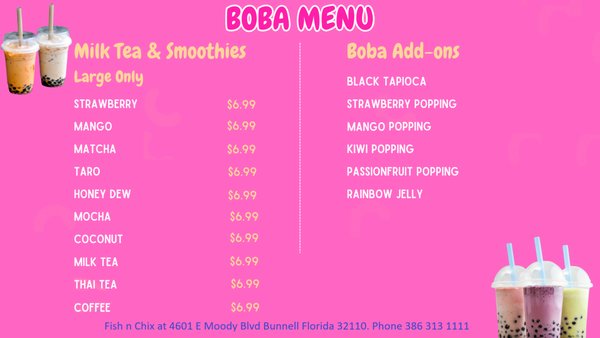 Menu photo 1 Fish N Chix Bunnell, FL