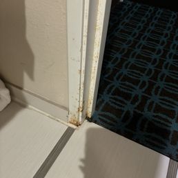 Rusty door frames