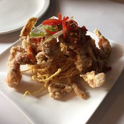 Crispy soft shell crab