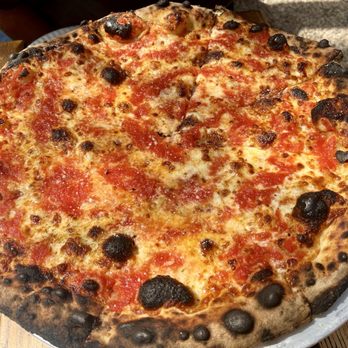 F & F Pizzeria - Cheese pizza. I asked for it to be well done. - Pizza Near Me - Brooklyn, New York