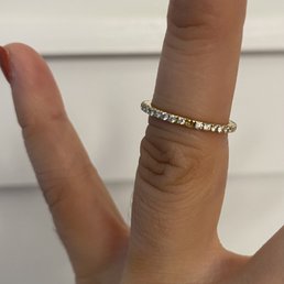 Diamonds falling out of Sonora eternity ring 9 months after purchase (second occurrence).