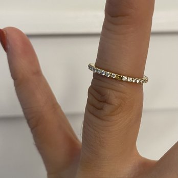 Brilliant Earth - Diamonds falling out of Sonora eternity ring 9 months after purchase (second occurrence). - Jewelry Near Me - Boston, Massachusetts