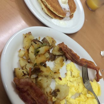 Loaded Cafe - The supreme breakfast. 2 eggs 2 bacon or sausage hash browns or potatoes & 2 pancakes. - Breakfast & Brunch Near Me - Gardena, California Loaded Cafe - The supreme breakfast. 2 eggs 2 bacon or sausage hash browns or potatoes & 2 pancakes. - Breakfast & Brunch Near Me - Gardena, California