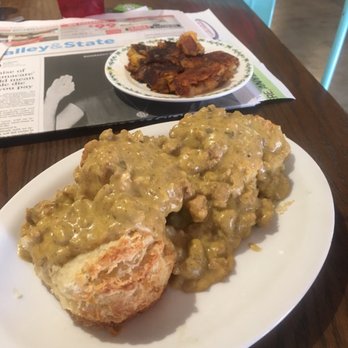The Joy Bus Diner - Biscuits and gravy with hash browns - Breakfast & Brunch Near Me - Phoenix, Arizona The Joy Bus Diner - Biscuits and gravy with hash browns - Breakfast & Brunch Near Me - Phoenix, Arizona