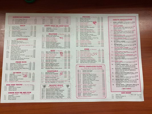 Menu photo 1 NY Chinese Clermont, FL