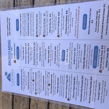 Casa De Onda - Menu - Mexican Near Me - Costa Mesa, California