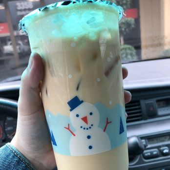 Fusion - Mango milk tea - Coffee & Tea Near Me - Rancho Cordova, California Fusion - Mango milk tea - Coffee & Tea Near Me - Rancho Cordova, California