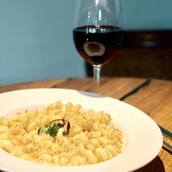 Woodside Grill - Mac n cheese & Pinot noir