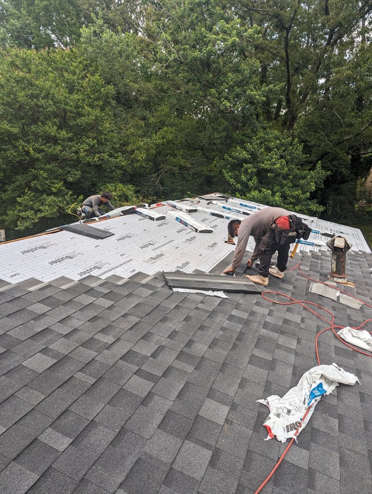 Slide of Roofing Tech