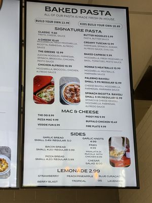Menu photo 3 Pasta Zone Rocklin, CA Menu photo 3 Pasta Zone Rocklin, CA