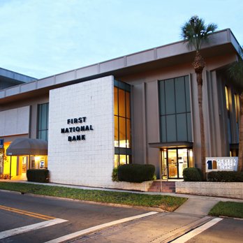 The First National Bank of Mount Dora office